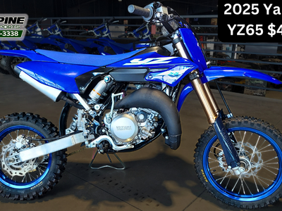 2025 Yamaha YZ65 – Confidence Starts Here