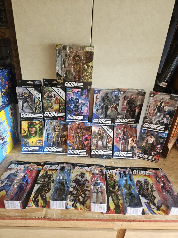 G.I. Joe Classified Series Action Figures (Various Characters, 6-inch Scale) New