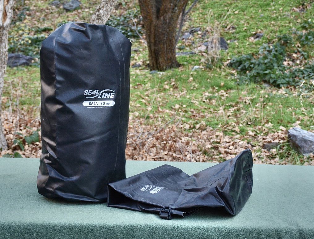 Seal Line Baja 30 HD dry bags (2). 30 liter capacity each.