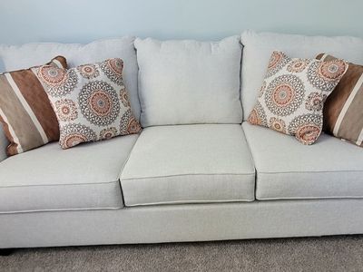 Like new couch-less than a year old