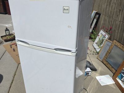 Avanti White Compact Mini Fridge Refrigerator Top Freezer - Perfect for Small Spaces
