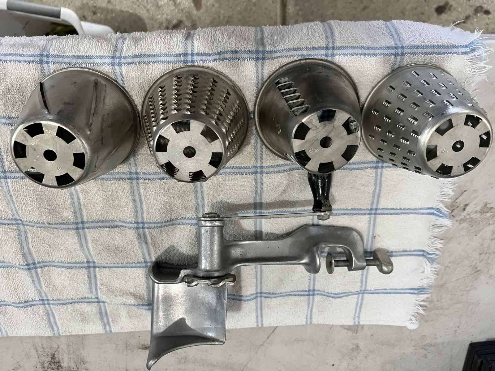Vintage All Metal Vegetable Slicer
