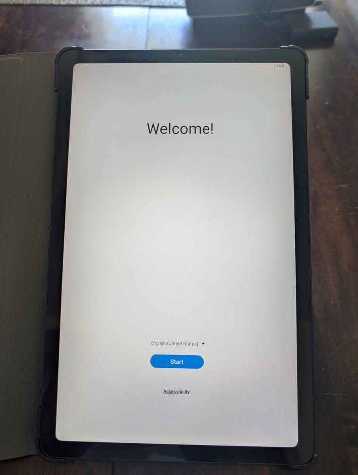 Samsung Galaxy Tab S6 Lite 10.4" 64GB Oxford Gray Bundle with Keyboard Case + Extras