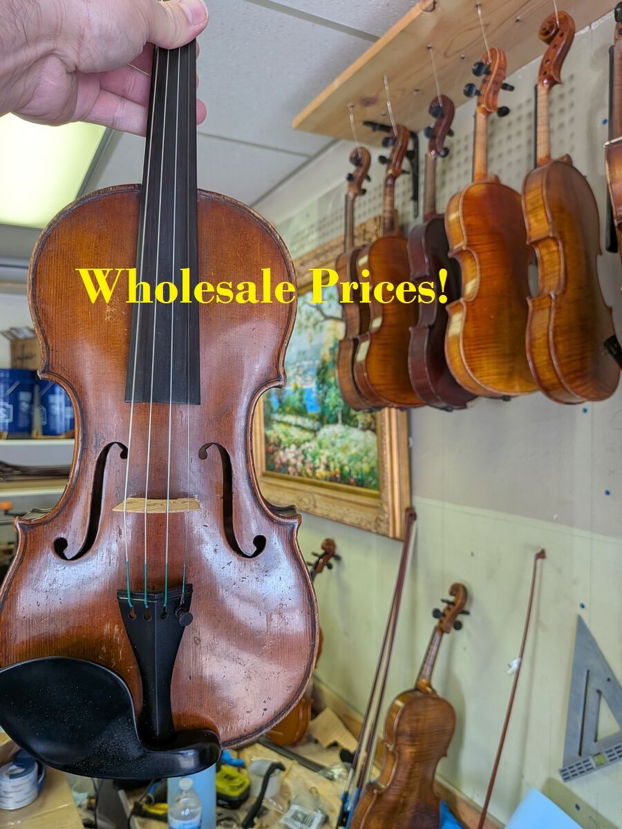 c.1870 English 7/8th or petite 4/4 Violin