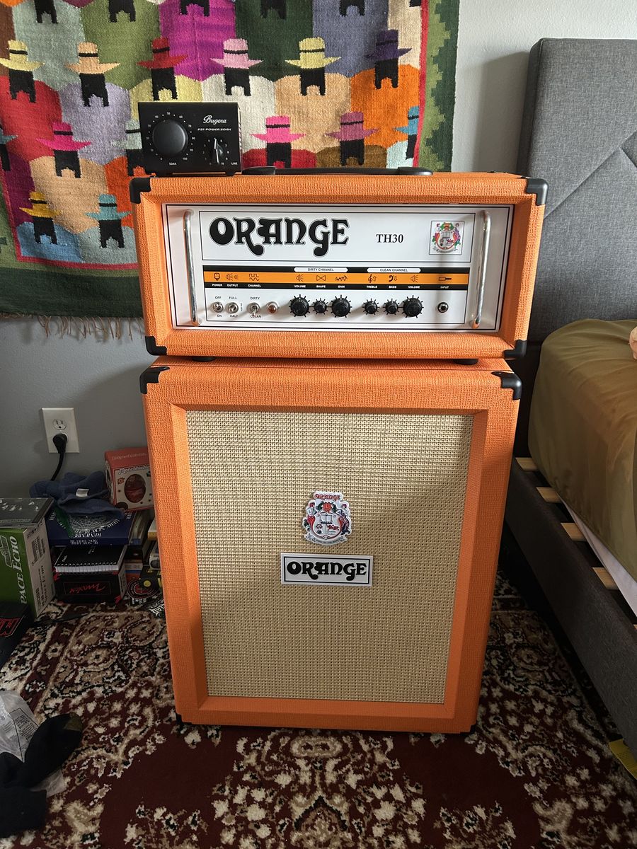Orange TH30 Stack With Bugera PS1 attenuator