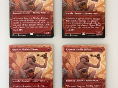 Ragavan, nimble pilferer playset - MTG