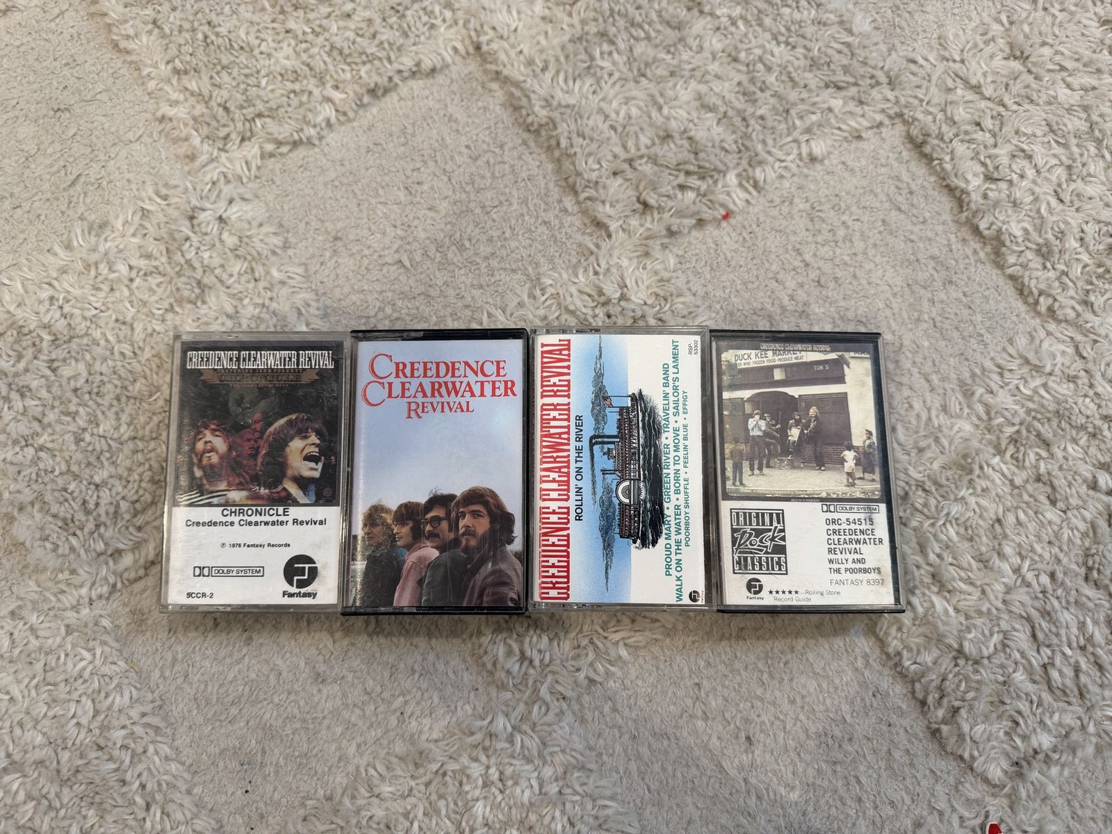 Creedence Clearwater Revival cassettes