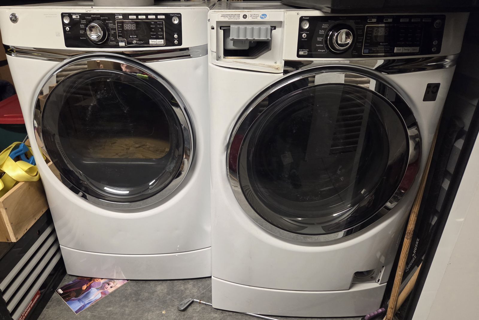 GAS DRYER/ WASHER
