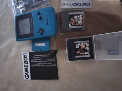 Game boy, Nintendo system Super Nintendo and games for all three. 600.00 or best