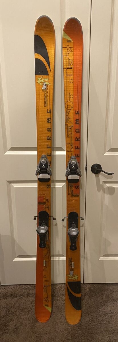 Salomon Teneighty Spaceframe 181 cm Twin Tip Skis with Salomon Bindings