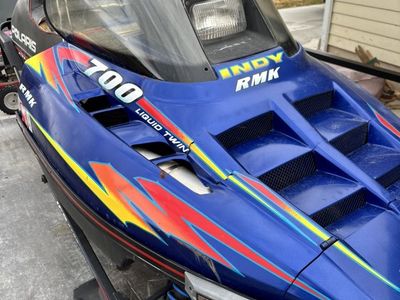 1997 Polaris Rmk 700 With Two Place Trailer