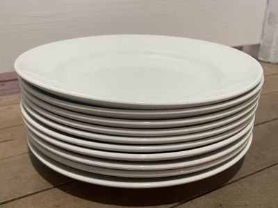 Steelite Restaurant-Grade 12 Dinner Plates