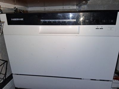 Farberware FDW05AWS Compact Countertop Dishwasher, White