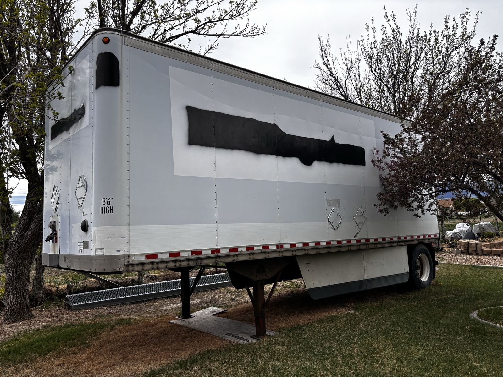 Semi Trailer Dry Van 29' Enclosed Storage