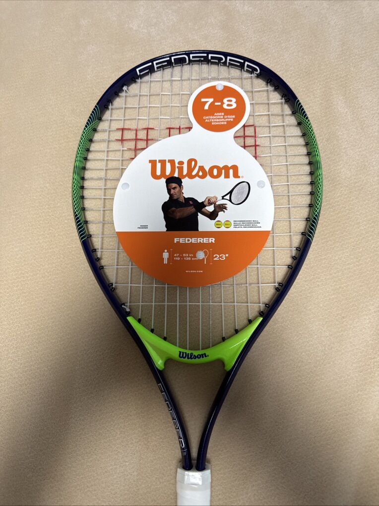 Wilson Federer Youth Tennis Racket 23 NEW