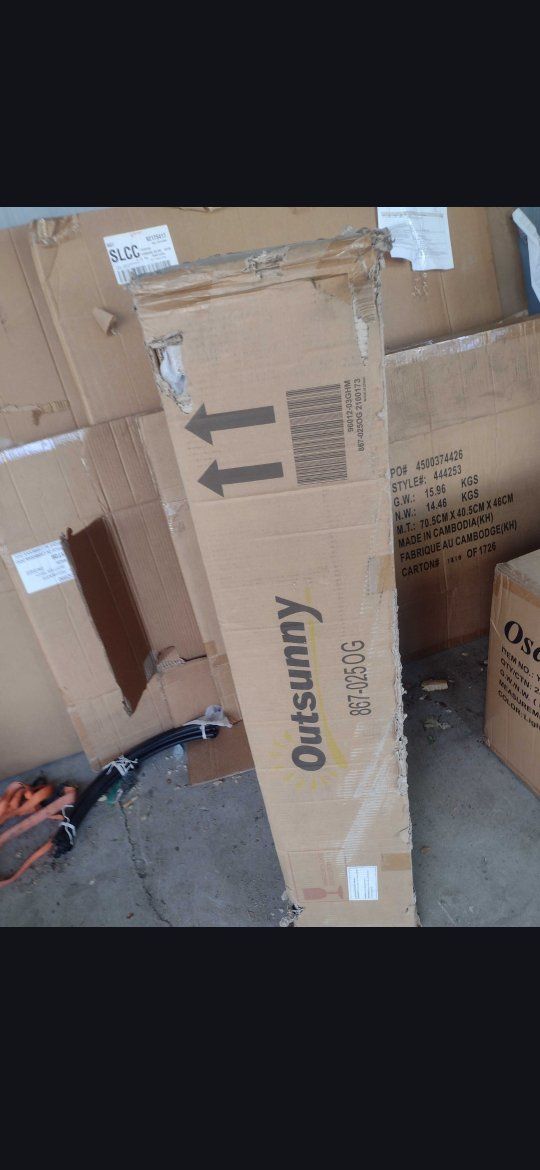 Outsunny Outdoor Patio Furniture / Cushion Set