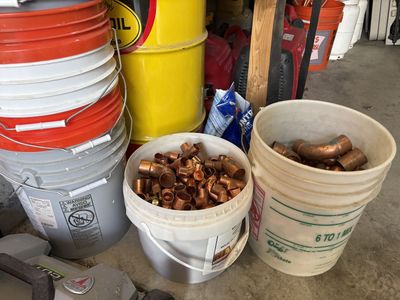 Misc copper fittings