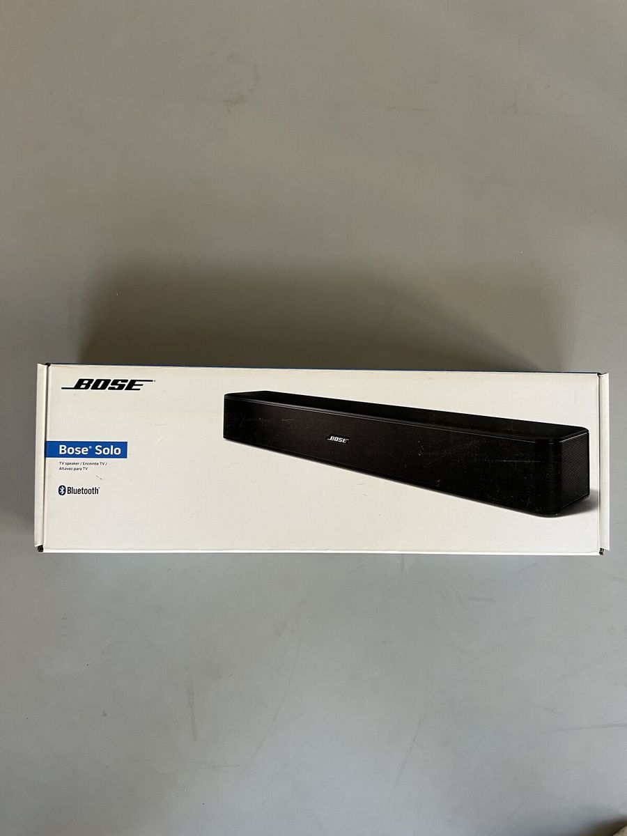 Bose Solo Bluetooth Wireless One-Piece Soundbar TV Speaker