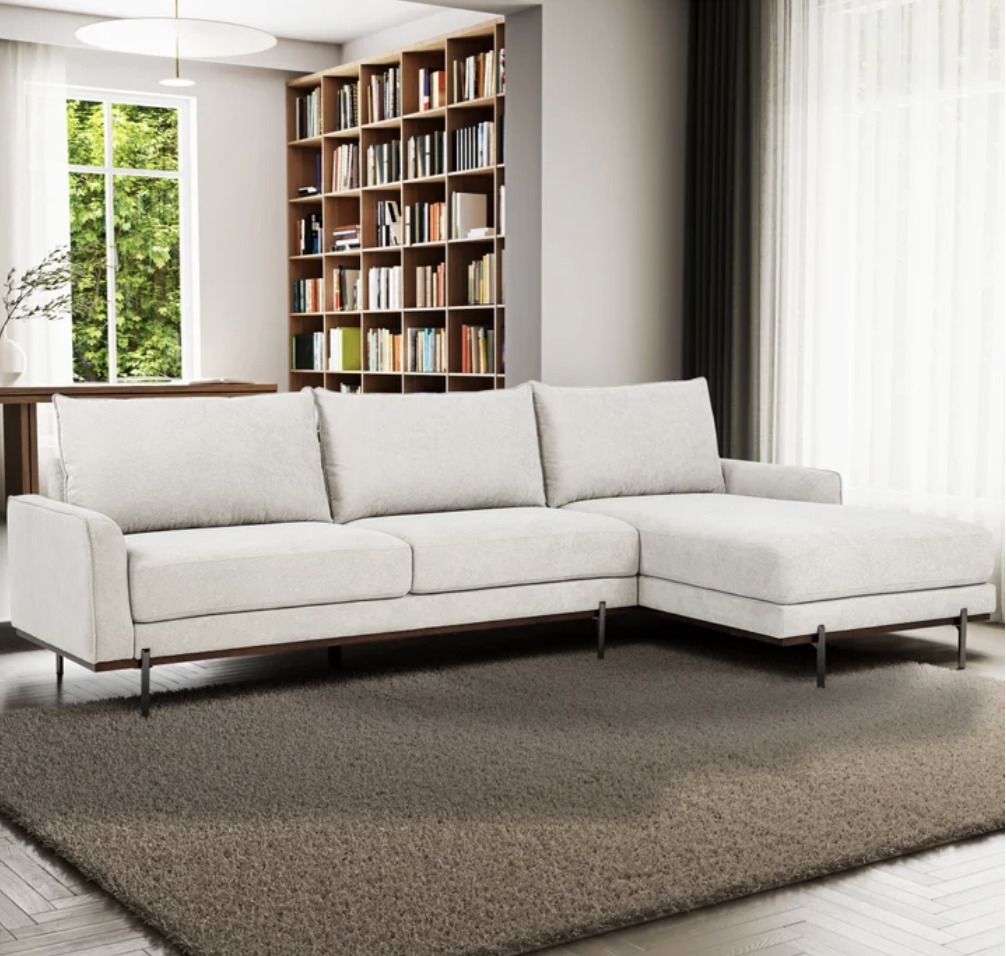  PRIMO MYLA 2-PIECE SOFA CHAISE – WEEKEND SALE 