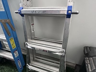 Werner MT-13 13 ft. 300 lbs. Capacity Aluminum Multi-Position Ladder - Used