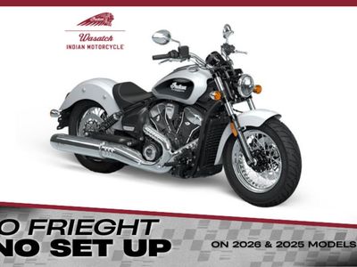 2025 Indian Motorcycle® Scout® Classic Limited +Tech Ghost White Metallic