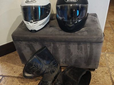 Motorcycle Helmets/Boots