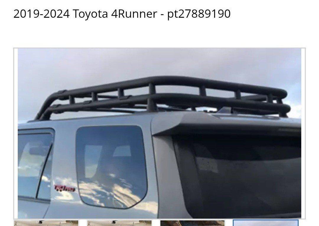 TOYOTA 4 RUNNER TRD PRO ROOF RACK