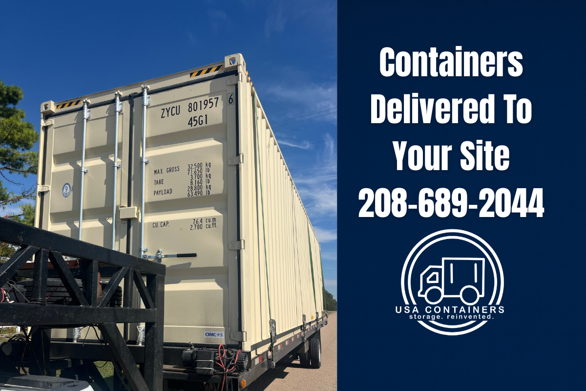 20' Shipping Container – Garage Overflow Storage – Delivery Available
