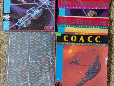 MegaTraveller SF game by GDW.