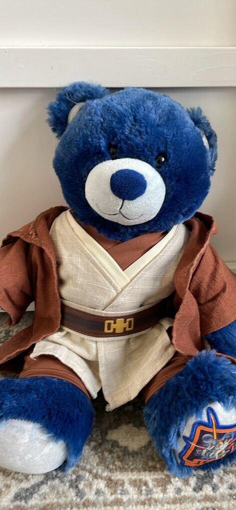Build A bear Limited Edition Blue Star Wars Jedi