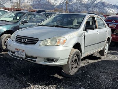 2003 Toyota Corolla Parts