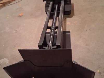 rc4wd sled pulling trailer