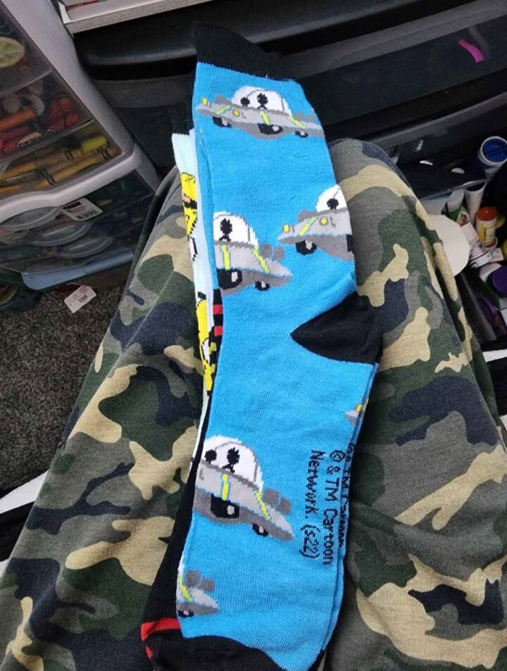 Rick & Morty Long Socks