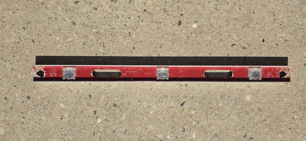Empire 48 inch Red I-Beam Level - Durable Aluminum Construction