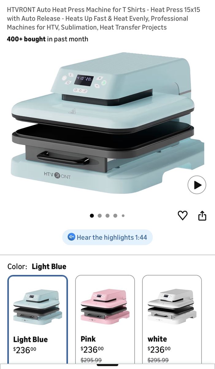 Automatic Heat Press