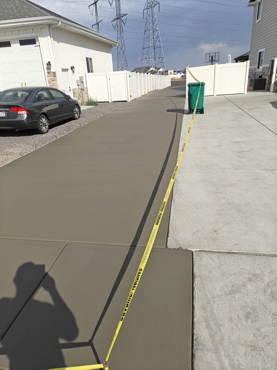 Concrete Work | RV Pads | Stamped Concrete | Sports Courts | Gravel Products | Walkout Basements