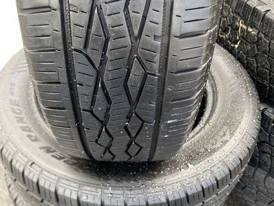P225-65-17 FULL SET OPEN RANGE HTS 9/32 TREAD LEFT