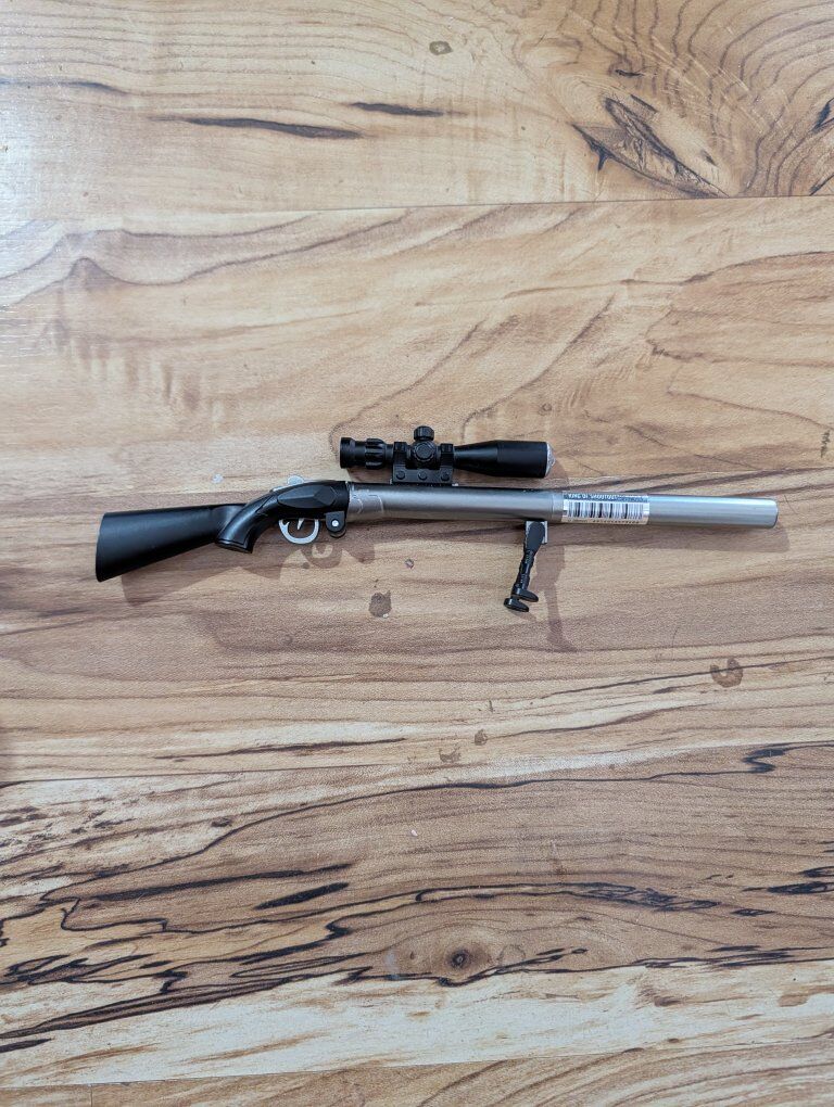 Break action gun pen