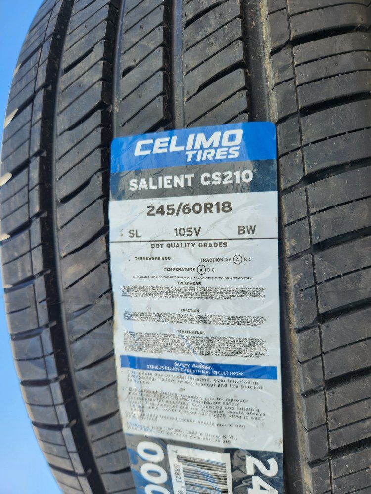 245/60r18 celimo salient cs210