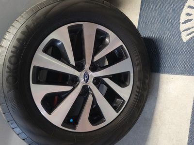 2025 Yokohama 225/65/17 on factory Subaru wheels.