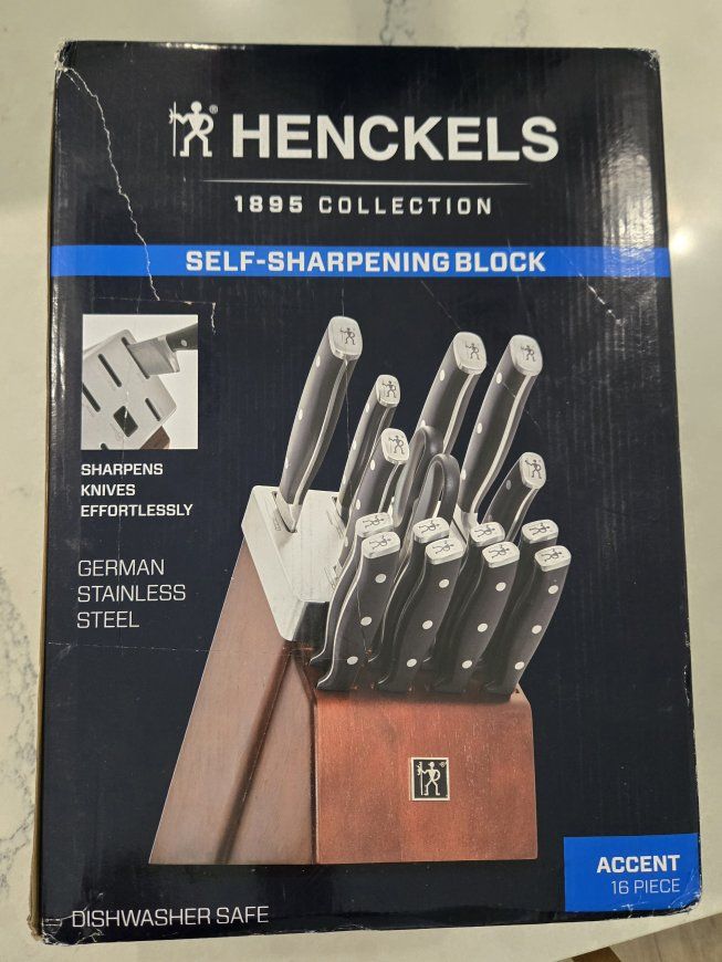 Henkel 16 piece Knife Set with Block