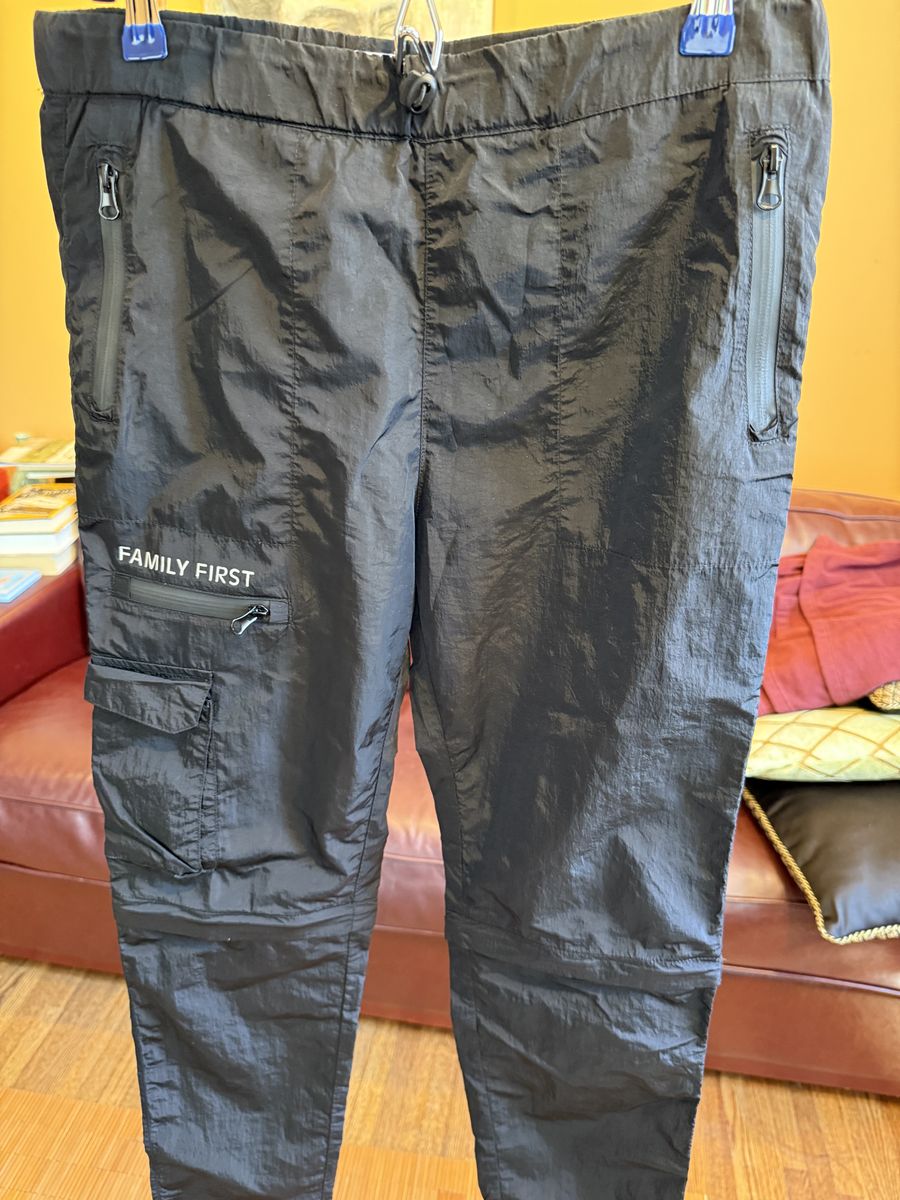 Men’s athletic casual convertible pants, by Family First, Milano