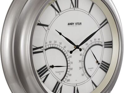 ANDY STAR 24 Inch Outdoor Clock