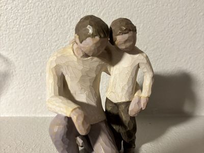Father And Son Willow Tree Figurine