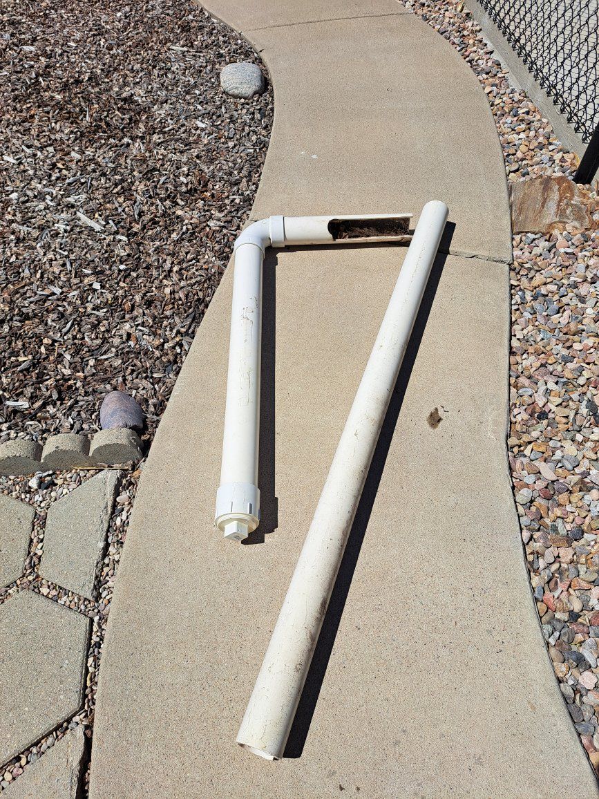 PVC Pipe pieces