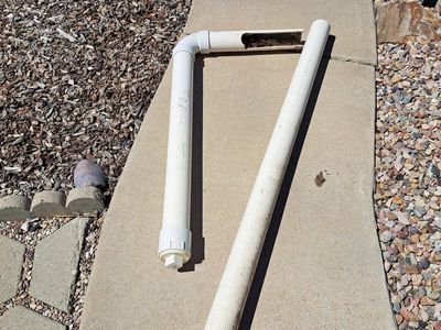 PVC Pipe pieces