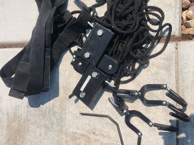 Kayak ceiling rack system