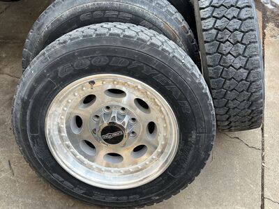 Visionn 19.5 Heavy Hauler tires & Wheels
