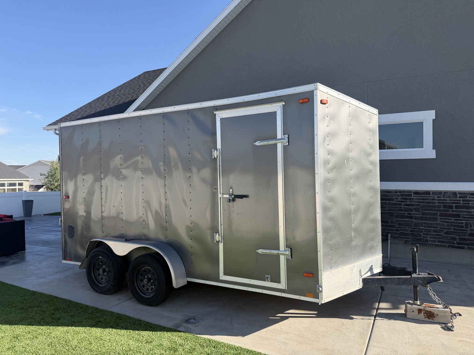 2017 LOOK 7x14 Enclosed Utility Trailer