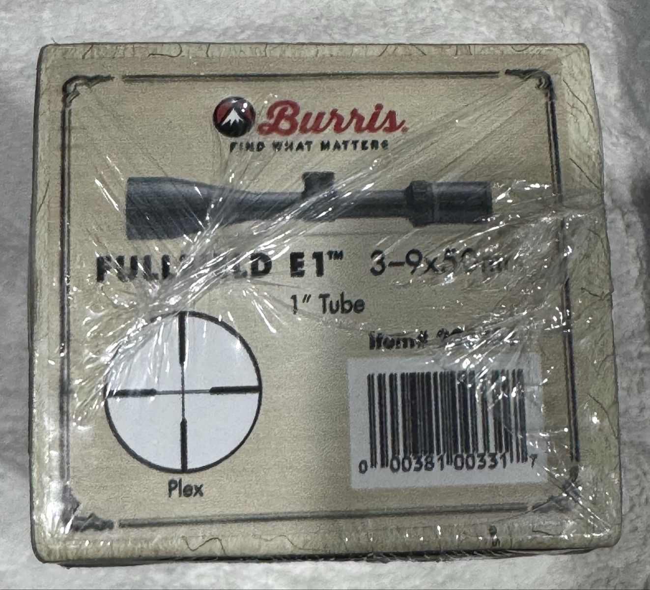 Burris Fullfield E1 3-9x50mm Rifle Scope